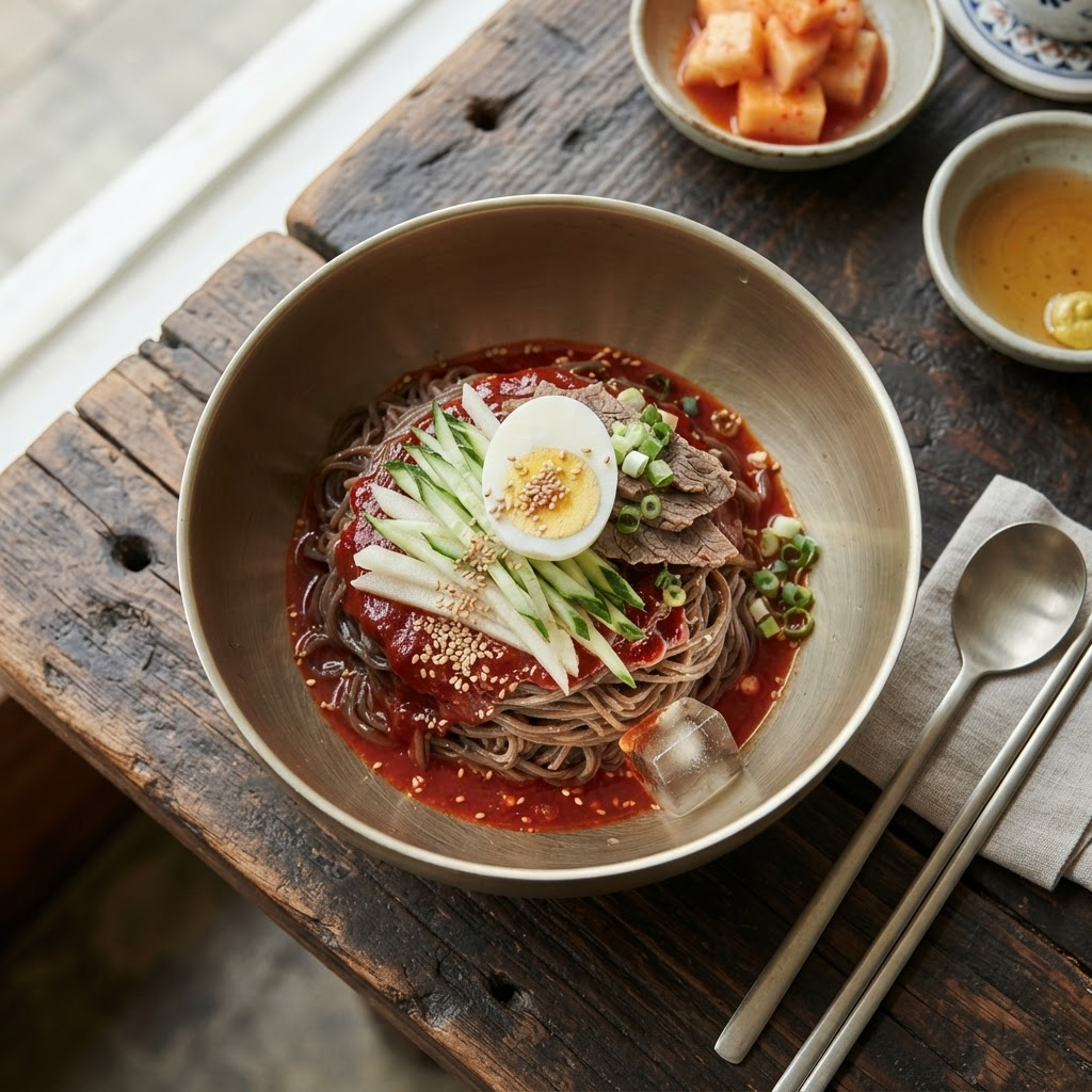 Bibim Naengmyeon (Spicy Cold Noodles)