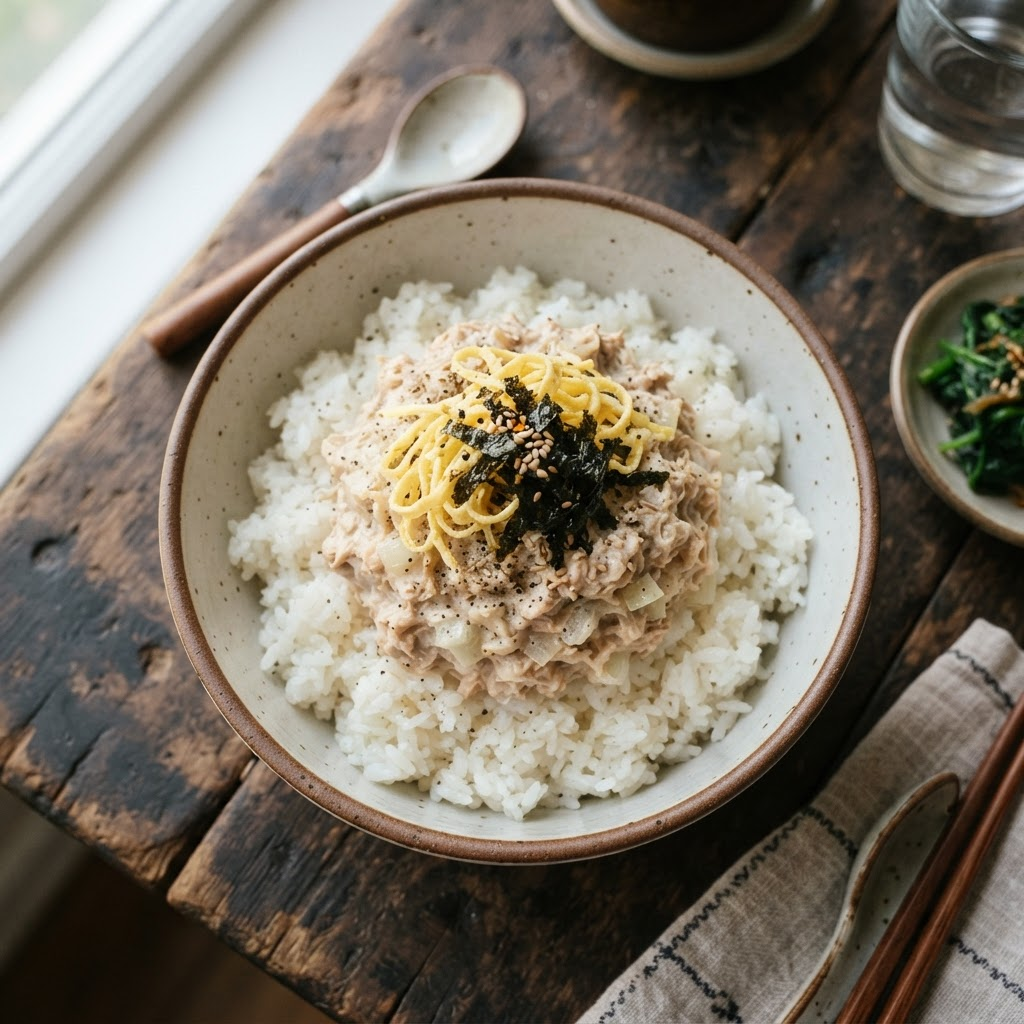 Tuna Mayo Rice Bowl