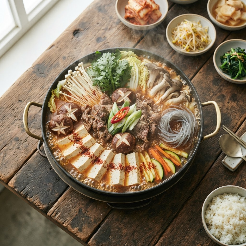 Dubu Jeongol (Tofu Hot Pot)