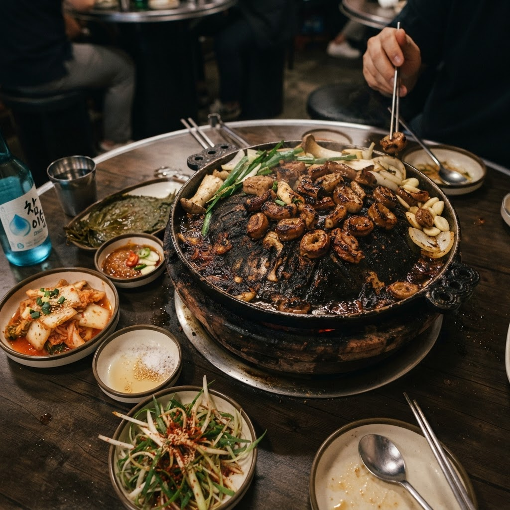 Gopchang-gui (Grilled Beef Intestine)