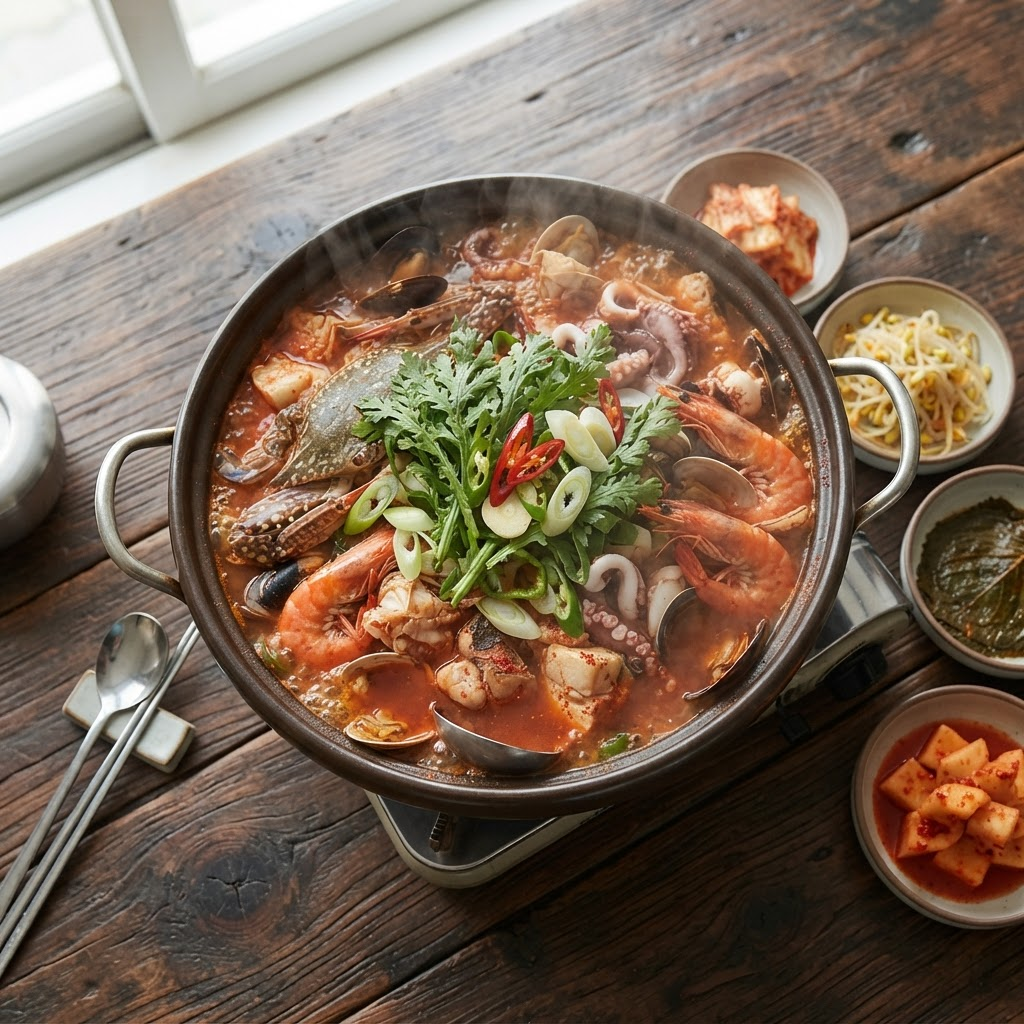 Haemul-tang (Seafood Stew)