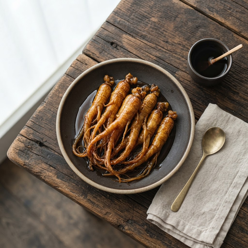 Insam Jeonggwa (Candied Ginseng)