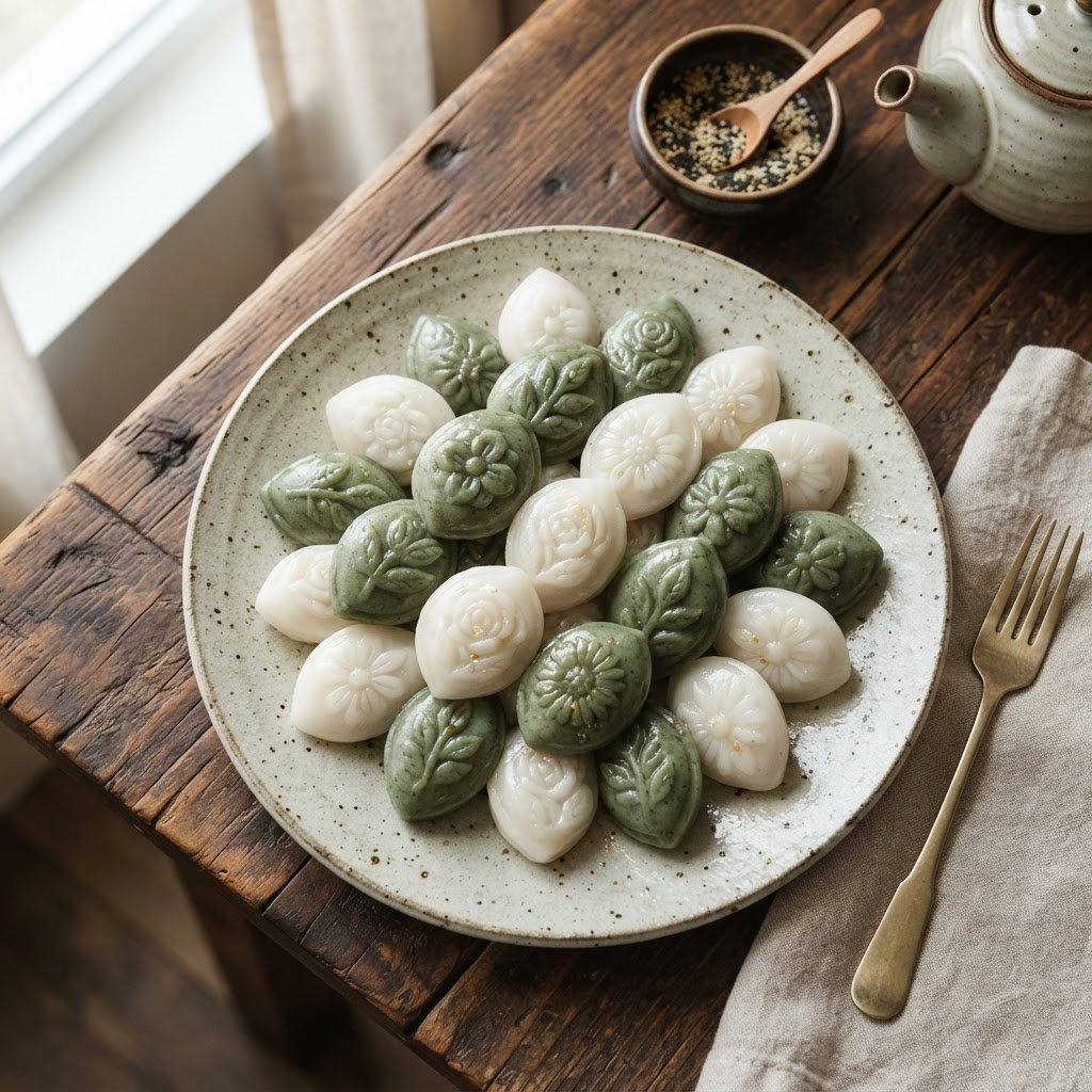 Jeolpyeon (Patterned Rice Cake)