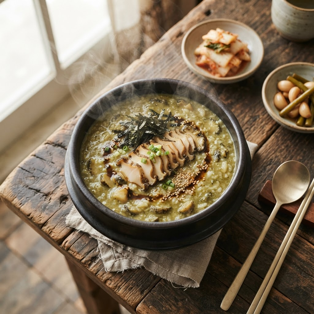 Jeonbok-juk (Abalone Porridge)