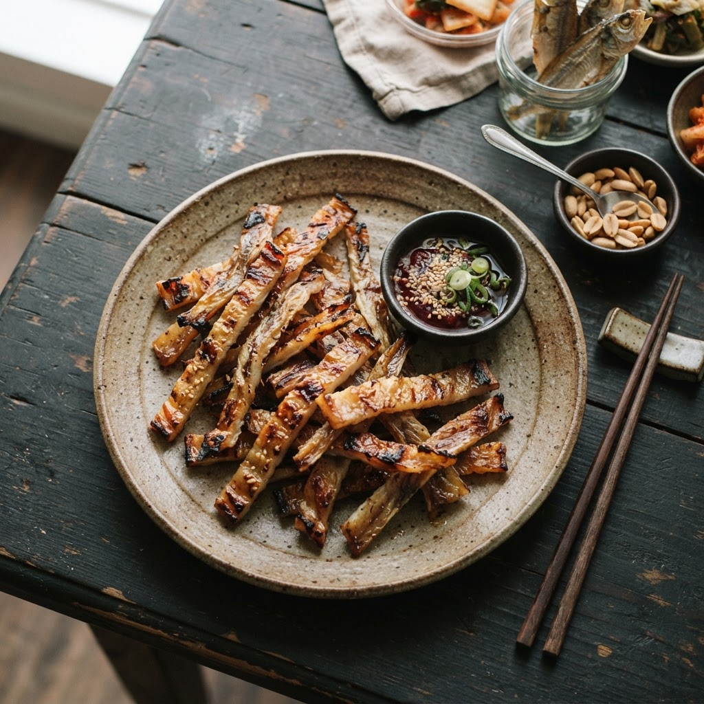 Jwipo-gui (Grilled Dried Filefish)