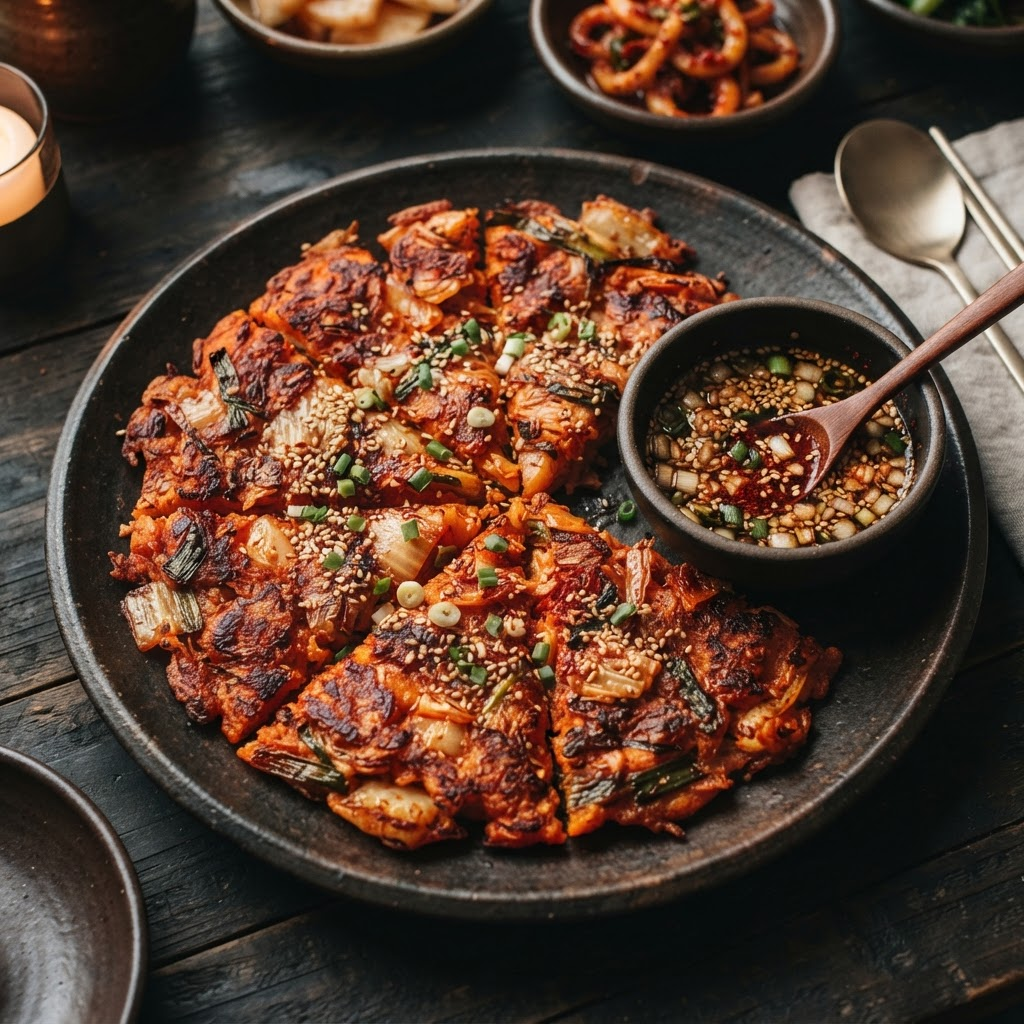 Kimchi-jeon (Kimchi Pancake)