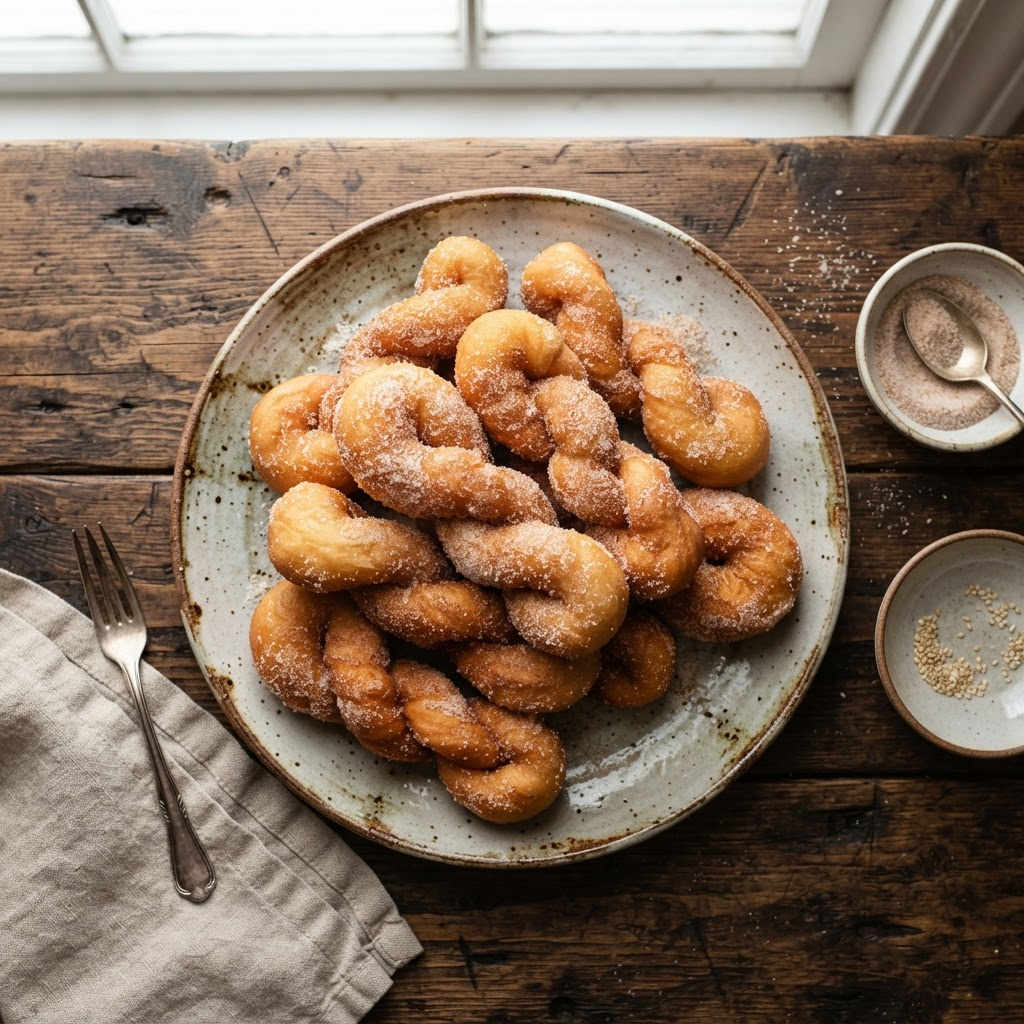 Kkwabaegi (Twisted Doughnut)