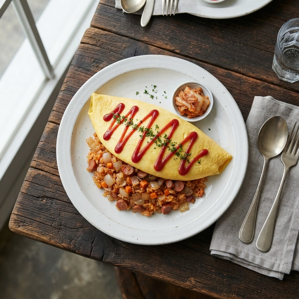 Omurice (Omelette Rice)