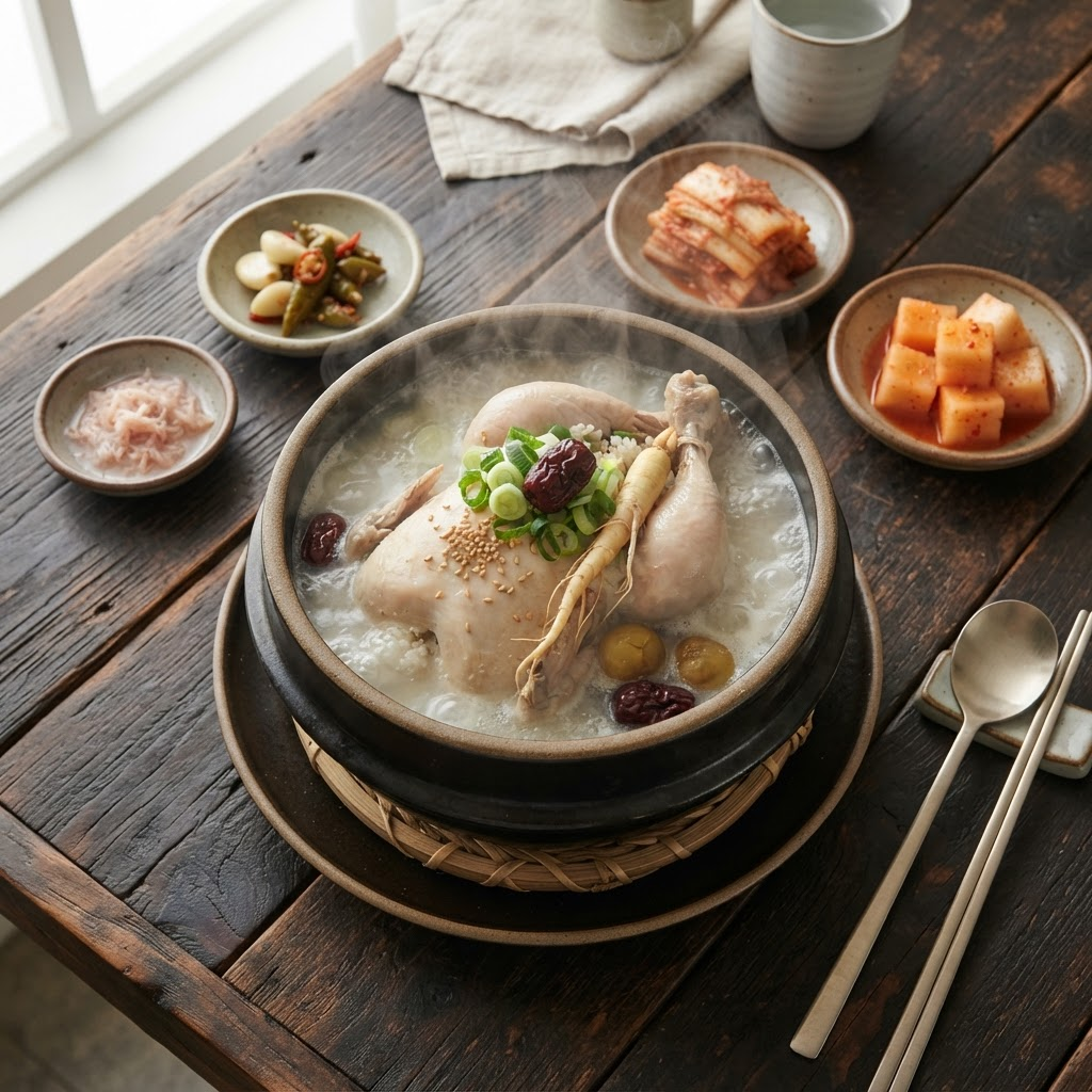 Samgyetang (Ginseng Chicken Soup)
