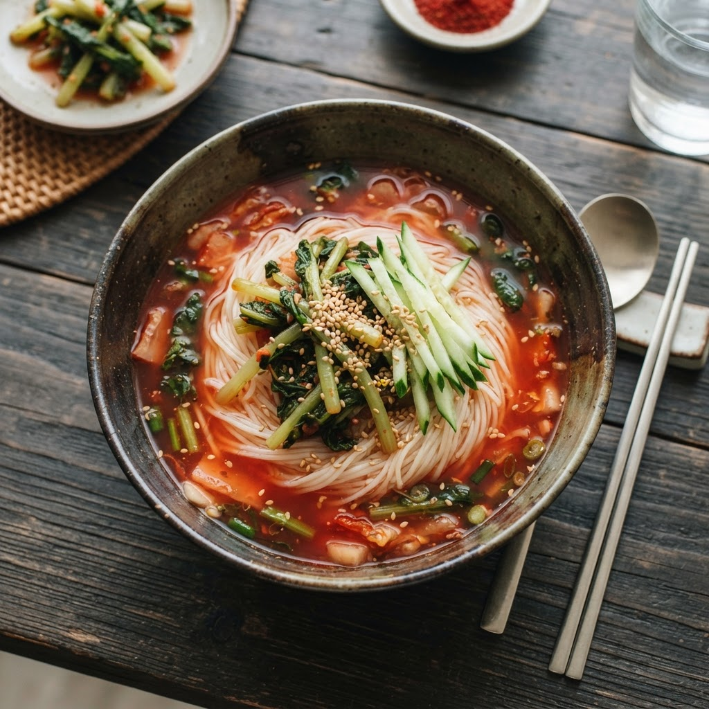 Yeolmu-guksu (Young Radish Noodles)