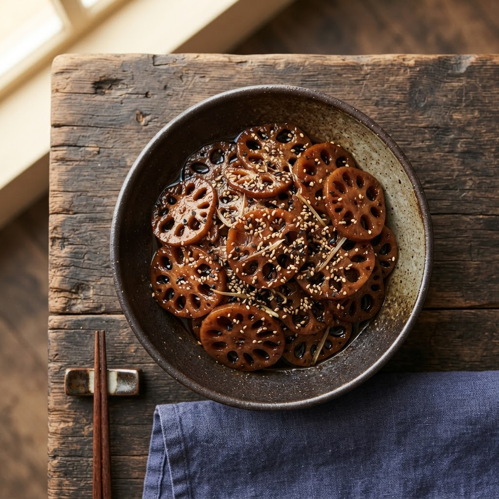 Yeongeun-jorim (Braised Lotus Root)